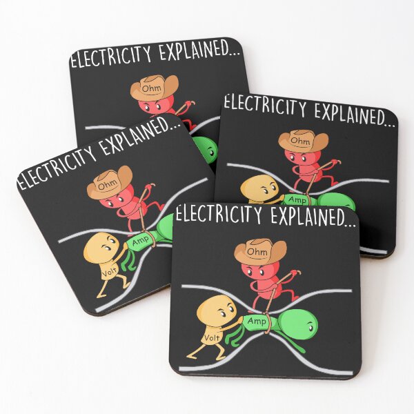 Item preview, Funny Physics Teacher Electricity Explained Science Joke designed and sold by farhanhafeez.