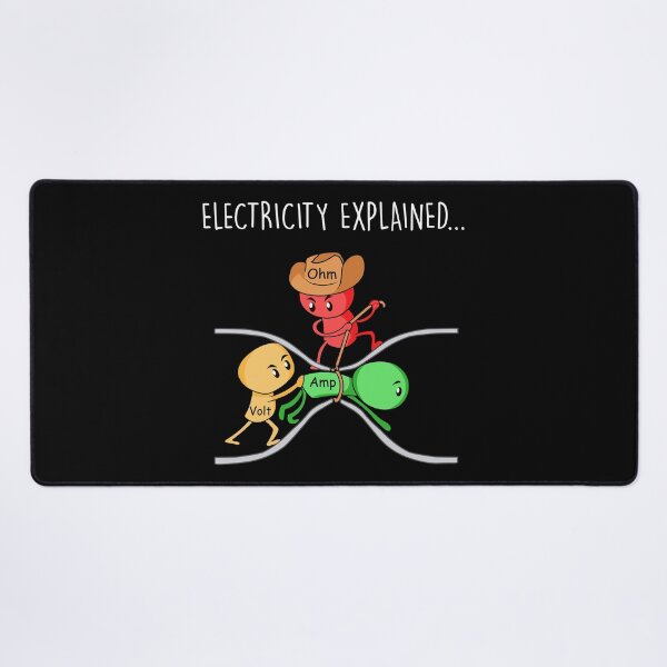 Item preview, Funny Physics Teacher Electricity Explained Science Joke designed and sold by farhanhafeez.