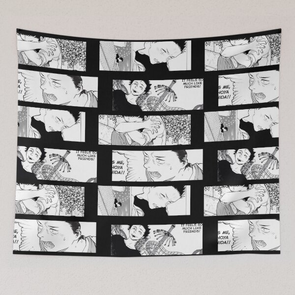 Item preview, Shoya Ishida A Silent Voice Manga Stripe Design designed and sold by Wafusaurus.