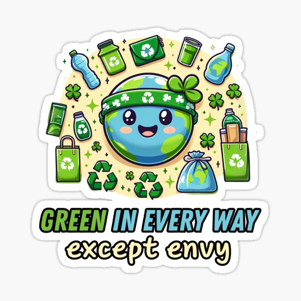 Item preview, Green in Every Way, Except Envy designed and sold by pink-baddie.