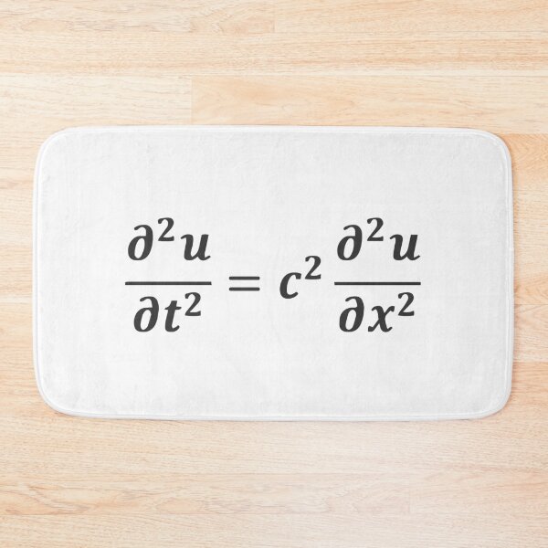 Item preview, Wave Equation Physicist Physics Teacher Acoustic Sound Waves designed and sold by farhanhafeez.