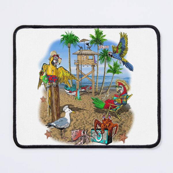 Item preview, Parrot Beach Surf Shack Party designed and sold by oz10.