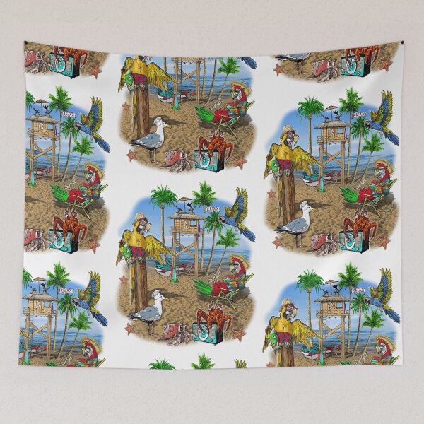 Item preview, Parrot Beach Surf Shack Party designed and sold by oz10.