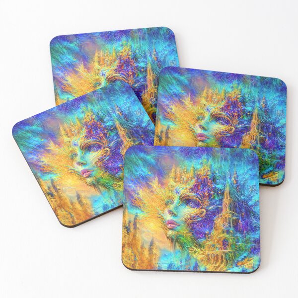 Item preview, Abstraction of castle. DeepDream designed and sold by blackhalt.