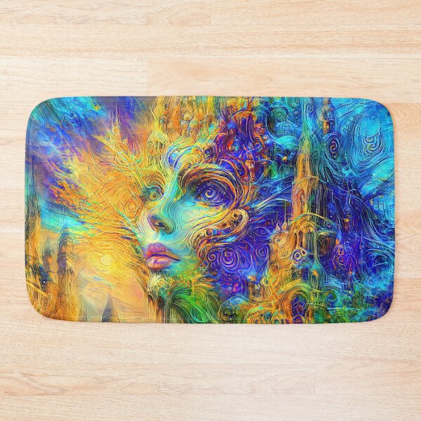 Item preview, Abstraction of castle. DeepDream designed and sold by blackhalt.