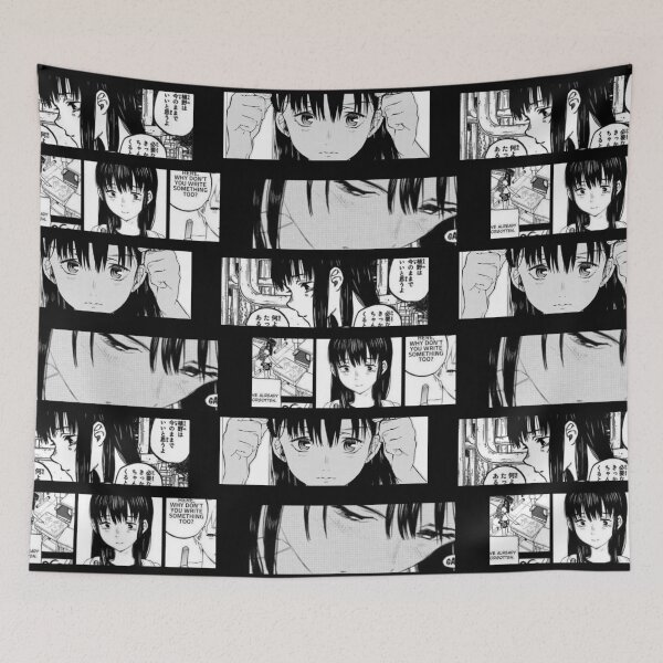 Item preview, Naoka Ueno A Silent Voice Manga Stripe Design designed and sold by Wafusaurus.