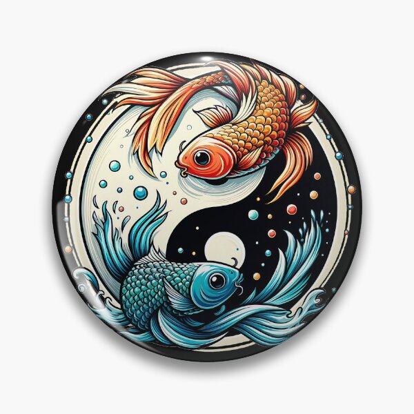 Artikelvorschau, Yinyang Siamesischer Kampffisch entworfen und verkauft von PenguinPalace.