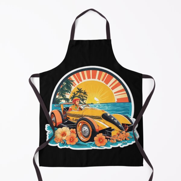 Item preview, Exotic Racing Car at Sunset on a Hawaii Beach designed and sold by NautiChic.