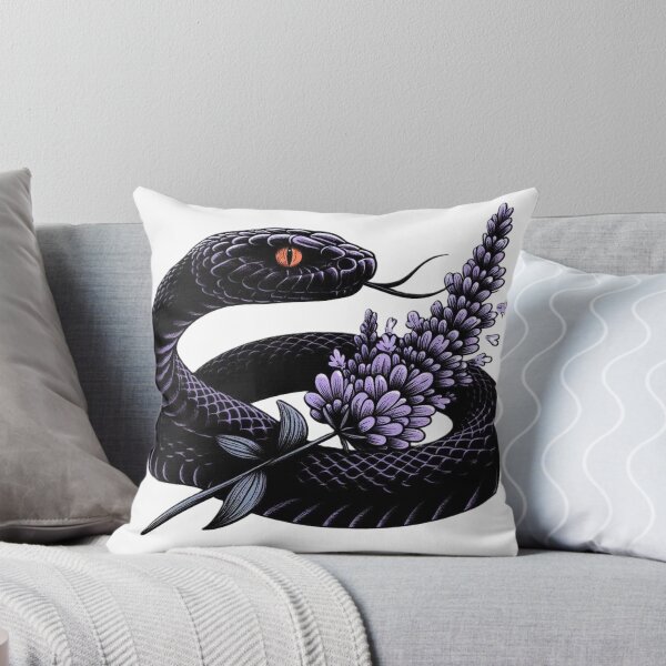 Item preview, dangerous snake in lavender4 designed and sold by cupipl.