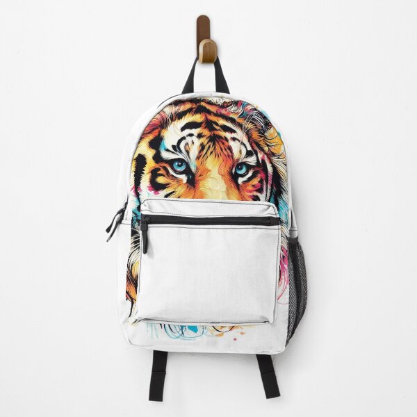 Item preview, Art of a cute and colorful drawing of a tiger designed and sold by Marcoshop10.