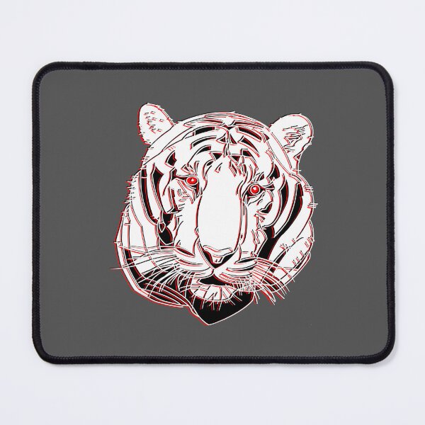 Item preview, Chinese Tiger Head Feline portrait Wildcat face angry designed and sold by 4rpixs.