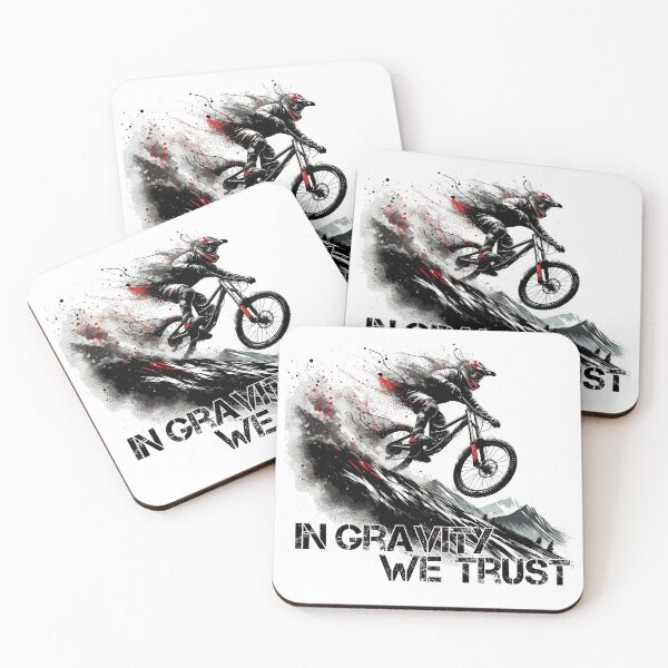 Aperçu de l'œuvre Cadeau VTT Downhill Gravity Trust créée et vendue par Pineapple-Tree.
