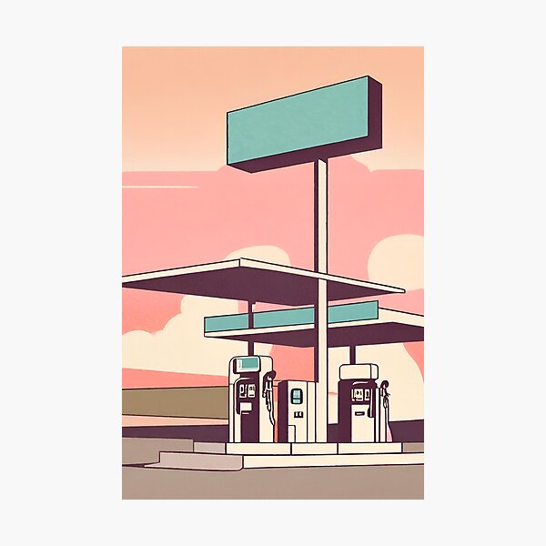 Item preview, MidMod Fuel Stop designed and sold by AeonBloomza.