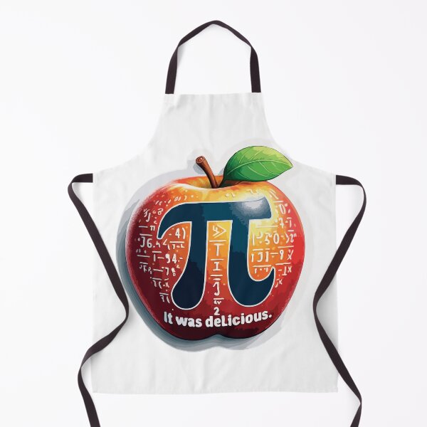 Artikelvorschau, Apfel-Pi-Symbol Pi-Tag entworfen und verkauft von TshirtTalkYou.