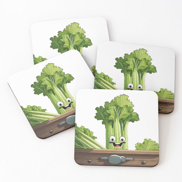 Item preview, Confused Cute Celery in the Kitchen designed and sold by omerfdln34.