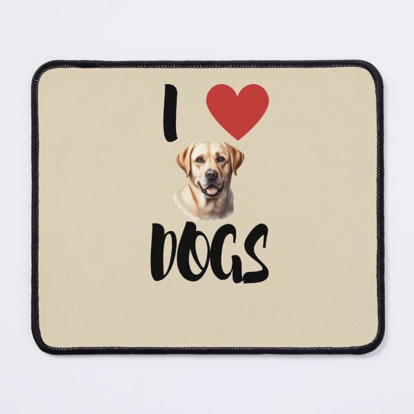 Item preview, I Love Dog Tees, Labrador T-Shirt, LabLove, Labrador Apparel, Dog Sticker, Dog Mats, Pet Sticker, Phonecase designed and sold by TeeShirtTrendz.