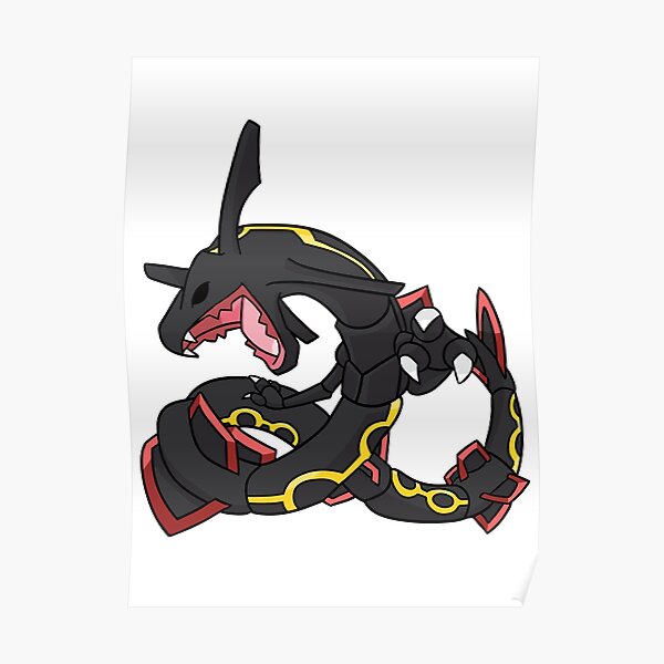 Decoracion Shiny Rayquaza Redbubble