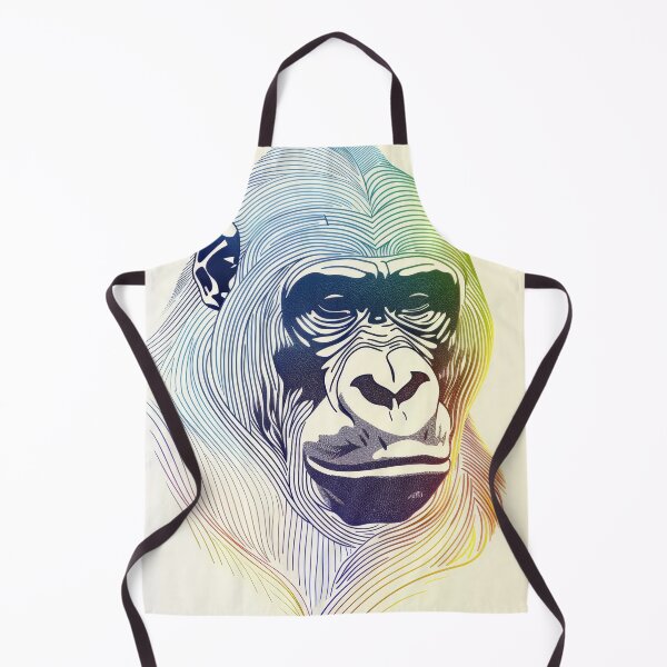 Item preview, Abstract Gorilla: Minimalism in Line designed and sold by Piotrek0001.