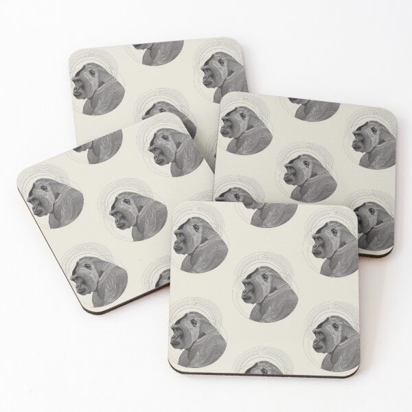 Item preview, Abstract Gorilla: Minimalism in Line designed and sold by Piotrek0001.