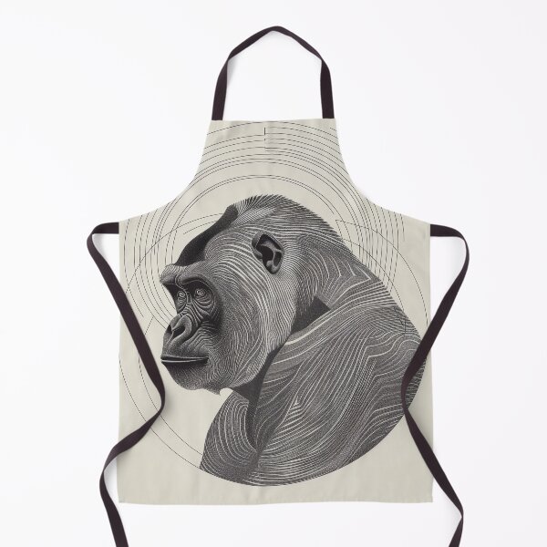 Item preview, Abstract Gorilla: Minimalism in Line designed and sold by Piotrek0001.