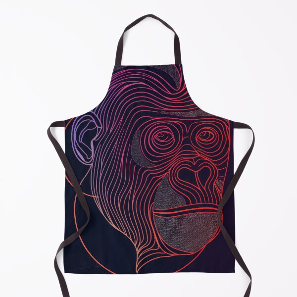 Item preview, Abstract Gorilla: Minimalism in Line designed and sold by Piotrek0001.
