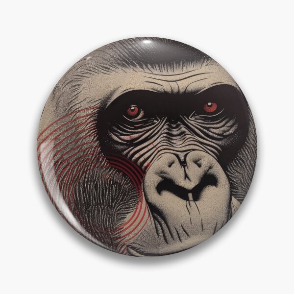 Item preview, Abstract Gorilla: Minimalism in Line designed and sold by Piotrek0001.