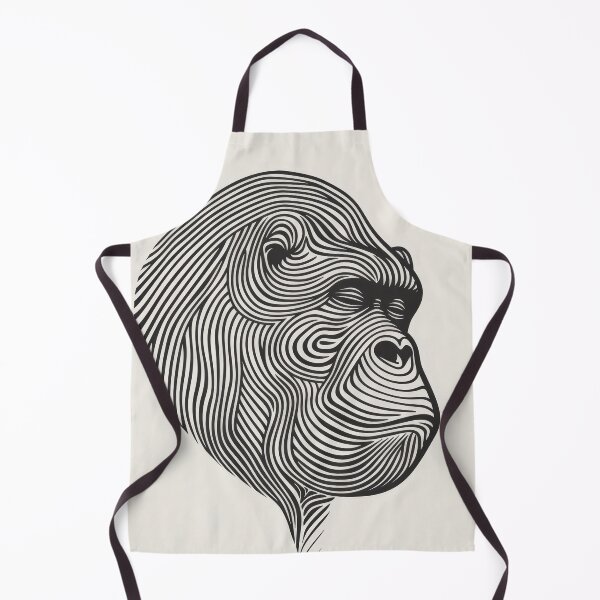 Item preview, Abstract Gorilla: Minimalism in Line designed and sold by Piotrek0001.