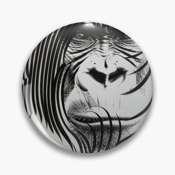 Item preview, Abstract Gorilla: Minimalism in Line designed and sold by Piotrek0001.