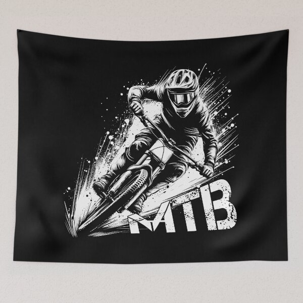 Item preview, MTB mountain biking mountain bike gift designed and sold by Pineapple-Tree.