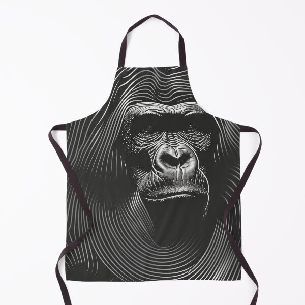 Item preview, Abstract Gorilla: Minimalism in Line designed and sold by Piotrek0001.