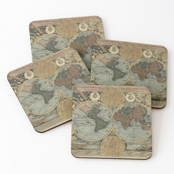 Item preview, Ye Olde Worlde Map designed and sold by Mothrrr.