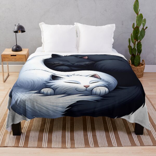 Item preview, Gatito Yin Yang designed and sold by PenguinPalace.