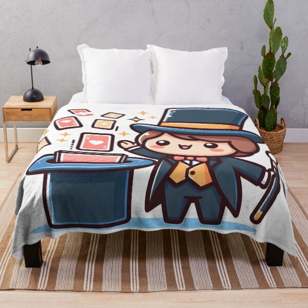 Item preview, Kawaii Magician With Top Hat designed and sold by CanvasCutie.