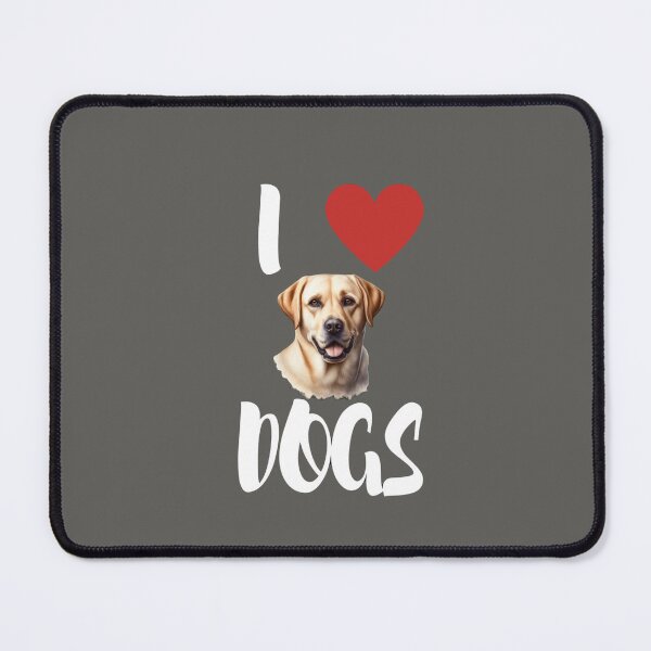Item preview, I Love Dog Tees, Labrador T-Shirt, LabLove, Labrador Apparel, Dog Sticker, Dog Mats, Pet Sticker, Phonecase designed and sold by TeeShirtTrendz.