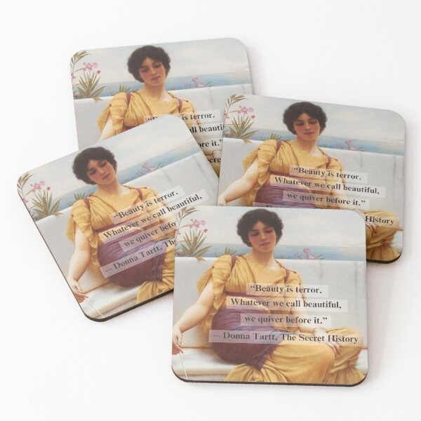Item preview, Dark Academia Donna Tartt The Secret History quote designed and sold by sapphicandwilde.
