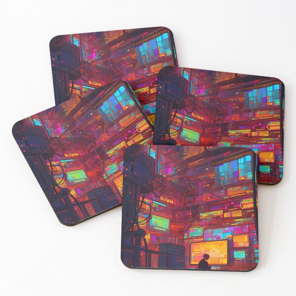 Item preview, Retro Cyberpunk Dystopia- Futuristic  designed and sold by octoboobs.