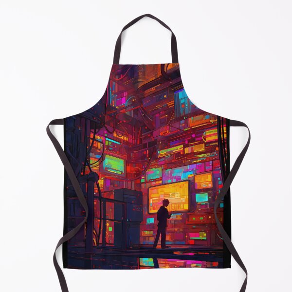 Item preview, Retro Cyberpunk Dystopia- Futuristic designed and sold by octoboobs.