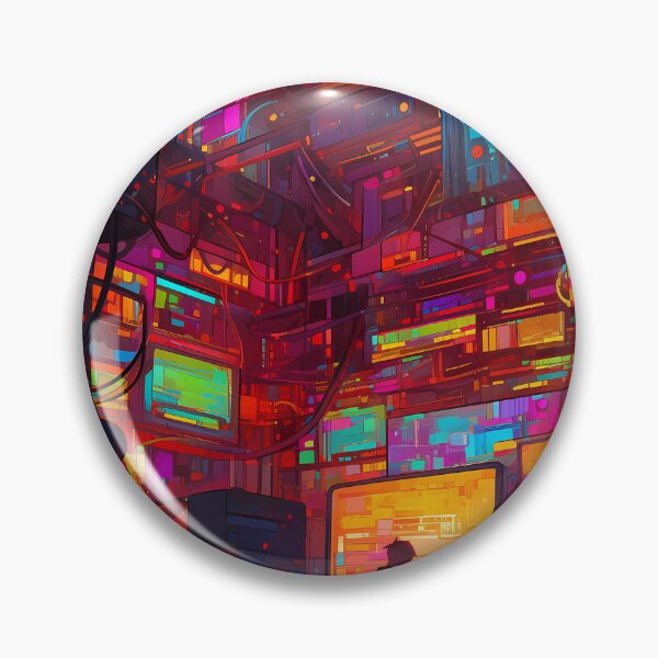 Item preview, Retro Cyberpunk Dystopia- Futuristic  designed and sold by octoboobs.