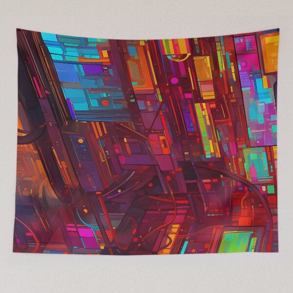 Item preview, Retro Cyberpunk Dystopia- Futuristic  designed and sold by octoboobs.