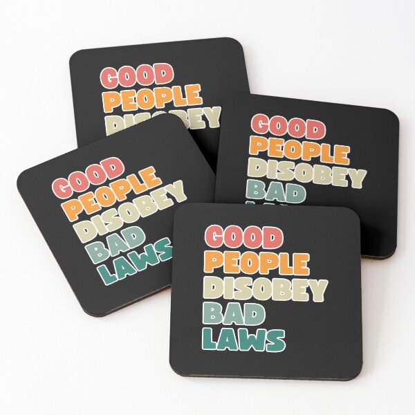 Item preview, Good people disobey bad laws designed and sold by lachataigne.