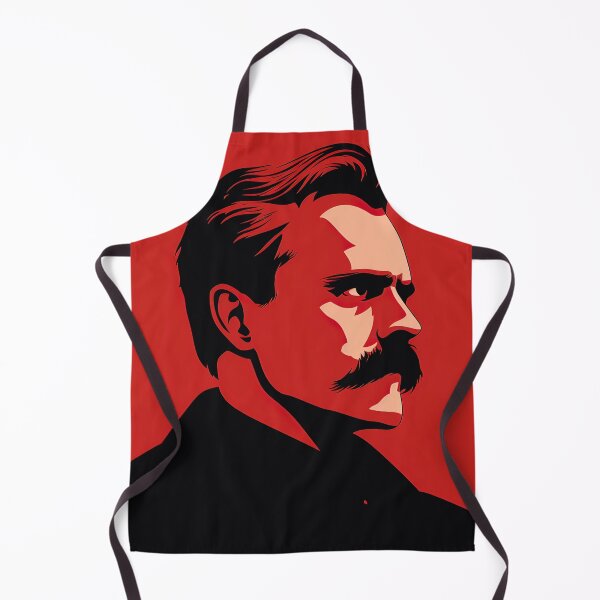 Item preview, Friedrich Nietzsche | Red minimalism designed and sold by ComicsFactory.