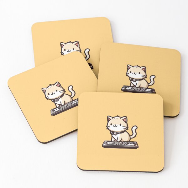 Item preview, Dj Cat kawaii Music Lover jazz designed and sold by SOMI SOMI.