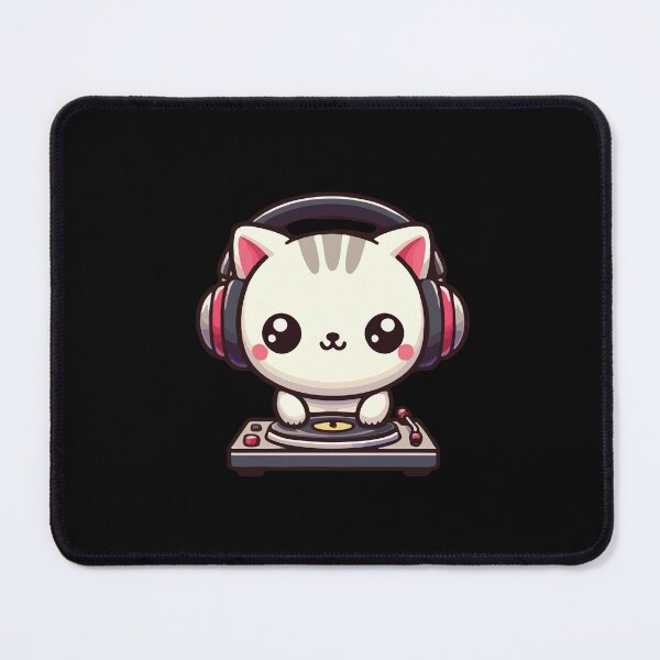 Item preview, Music Lover Edm Cat designed and sold by SOMI SOMI.