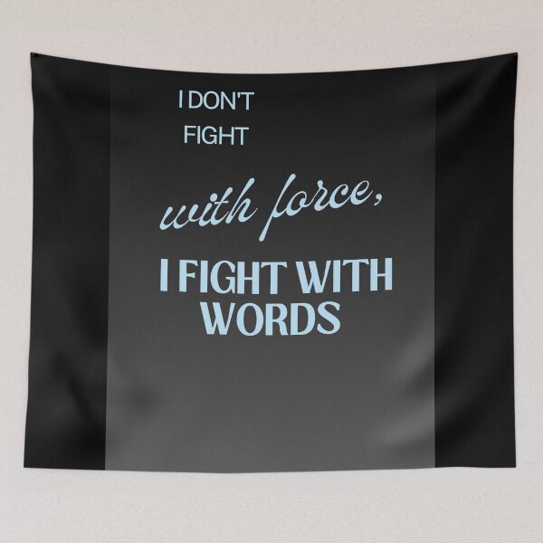 Item preview, fight smart designed and sold by KolorowySwiata.