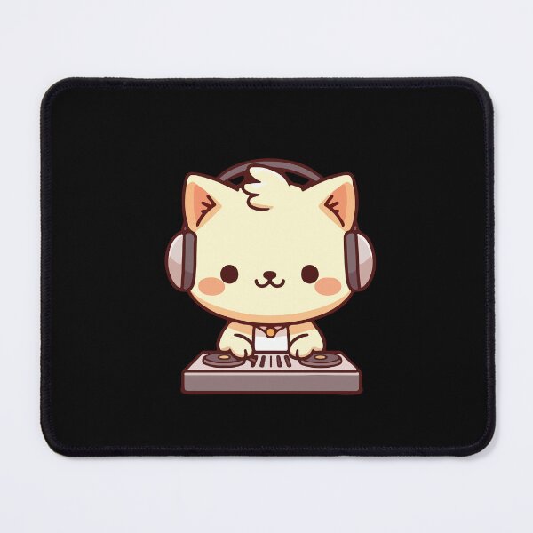 Item preview, Music Lover Pop Cat designed and sold by SOMI SOMI.