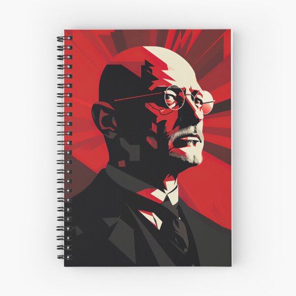 Item preview, Fritz Haber | Red minimalism designed and sold by ComicsFactory.