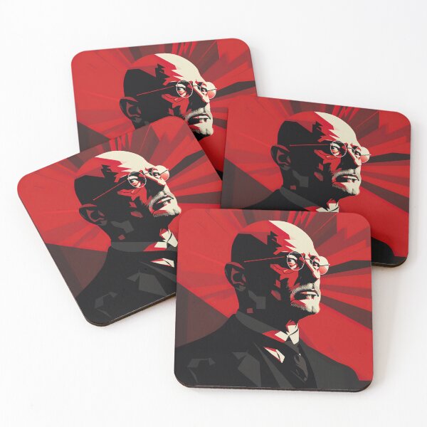 Item preview, Fritz Haber | Red minimalism designed and sold by ComicsFactory.