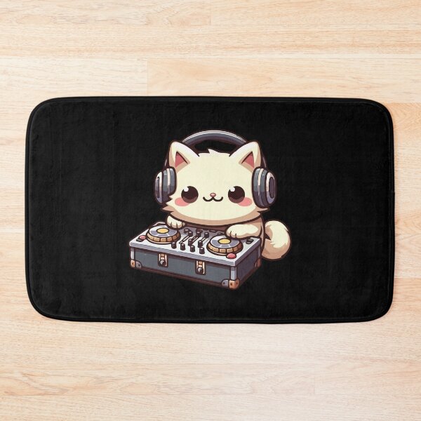 Item preview, Music Lover Dam Cat designed and sold by SOMI SOMI.