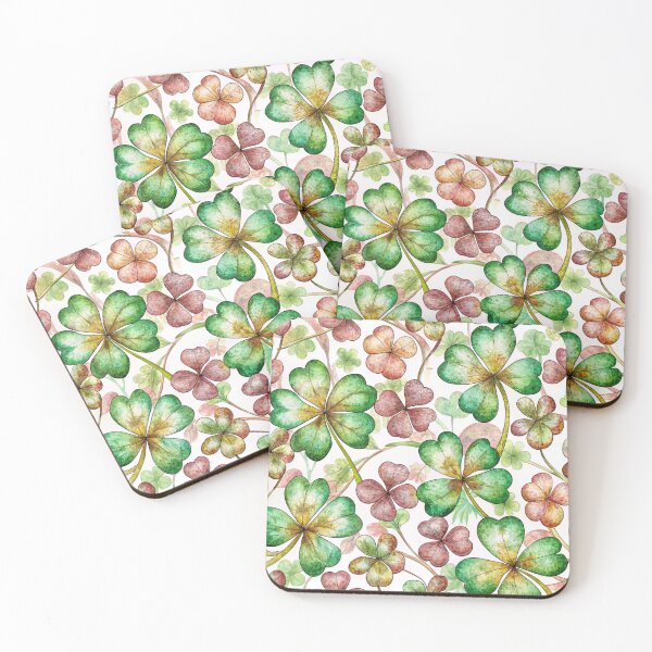Item preview, St Patricks day pattern clover designed and sold by ValentinaHramov.