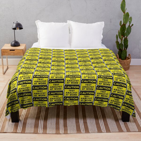 Item preview, Caution Test Analyst at Work designed and sold by softwaretesting.